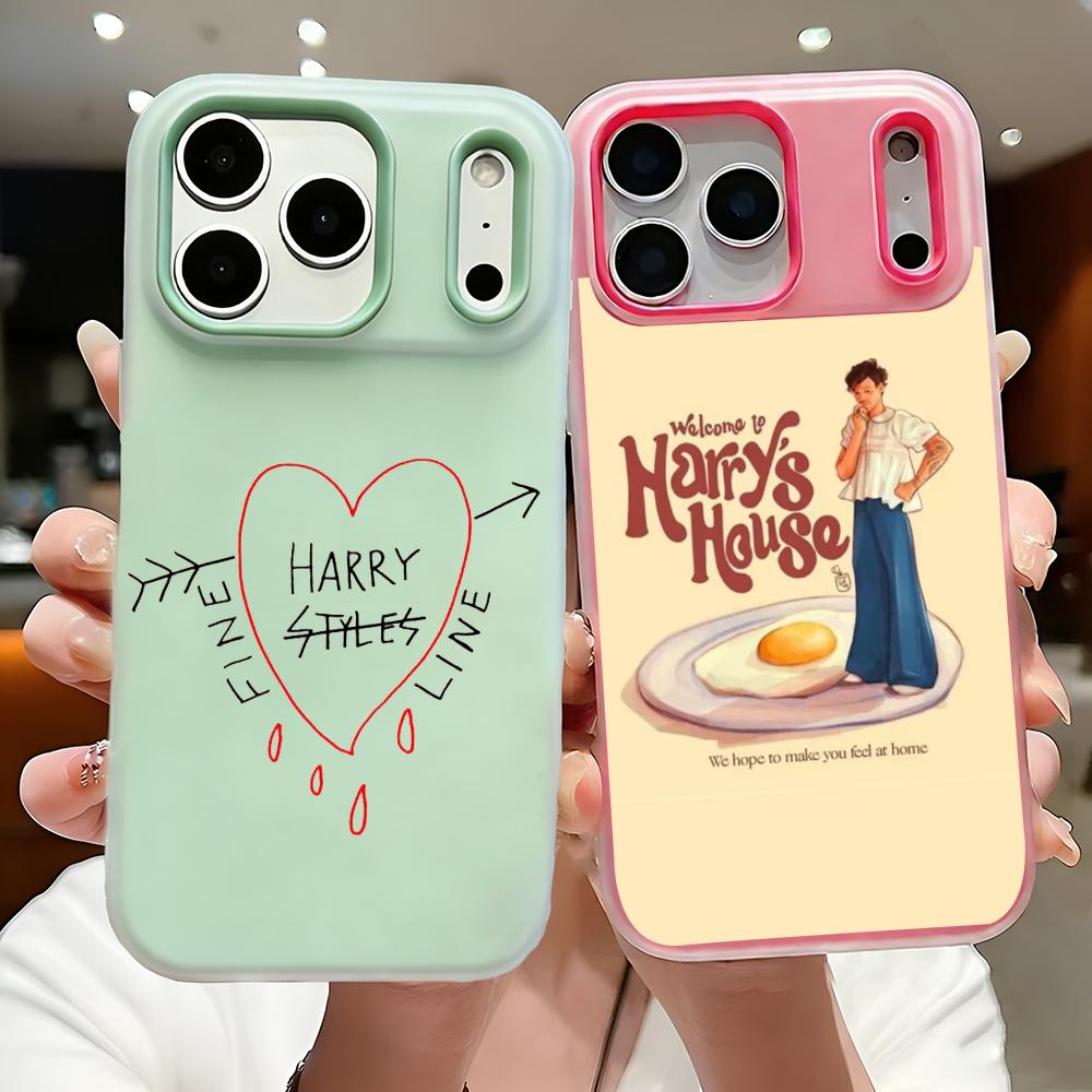 Apple Iphone 16 - Tour Music H-Harry Styles Telefoonhoesje voor