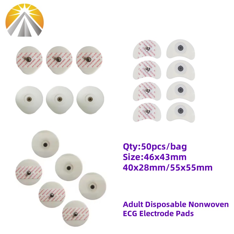 Ecg Patch Monitor - Volwassen of kinderen Multi-maten 50 stuks