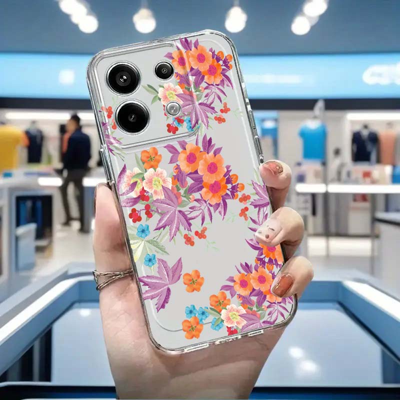 Kleurrijk bloemenkunst design  - Xiaomi Redmi Note 13 recensie en prijs