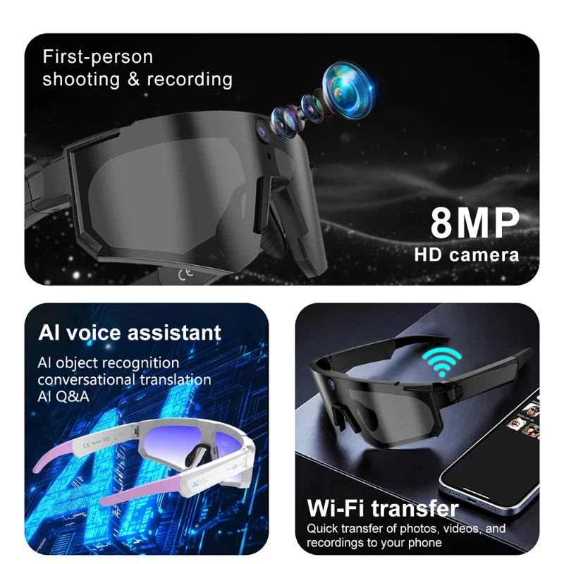 OnePlus AI Smart Bril ChatGPT  - Smart Glasses Lens recensie en prijs