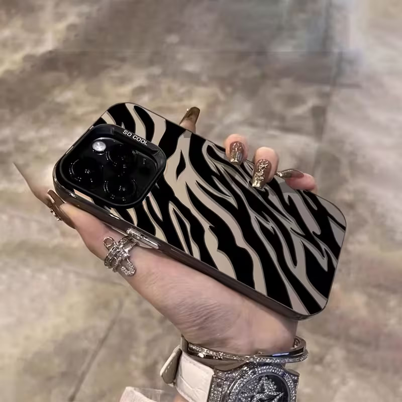 Zebra-patroon Zwarte Geavancee - Apple Iphone 16 recensie en prijs