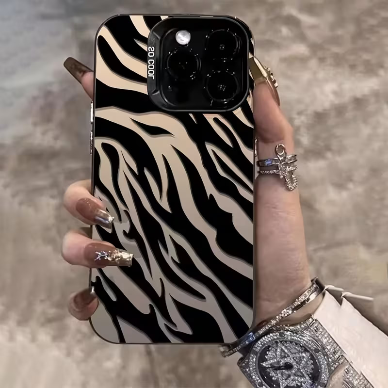 Zebra-patroon Zwarte Geavancee - Apple Iphone 16 recensie en prijs