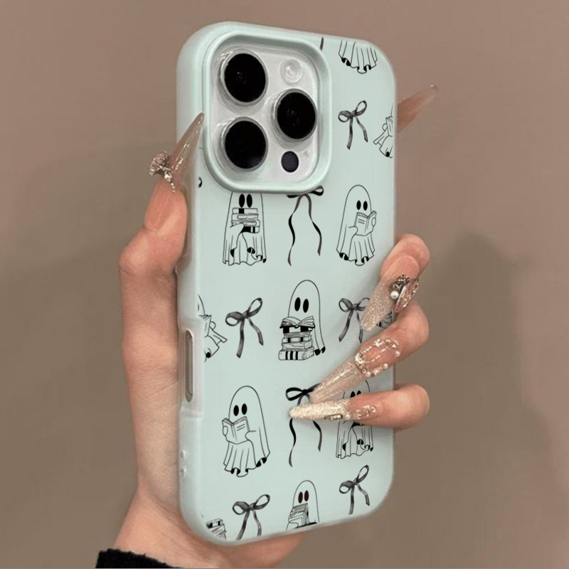 Schattig Halloween Boek Spook  - Apple Iphone 16 recensie en prijs