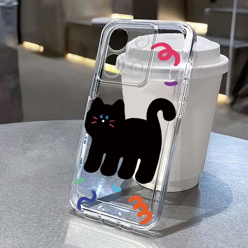 Zwarte Kat Cartoon Schattig Vo - Xiaomi Redmi Note 13 recensie en prijs