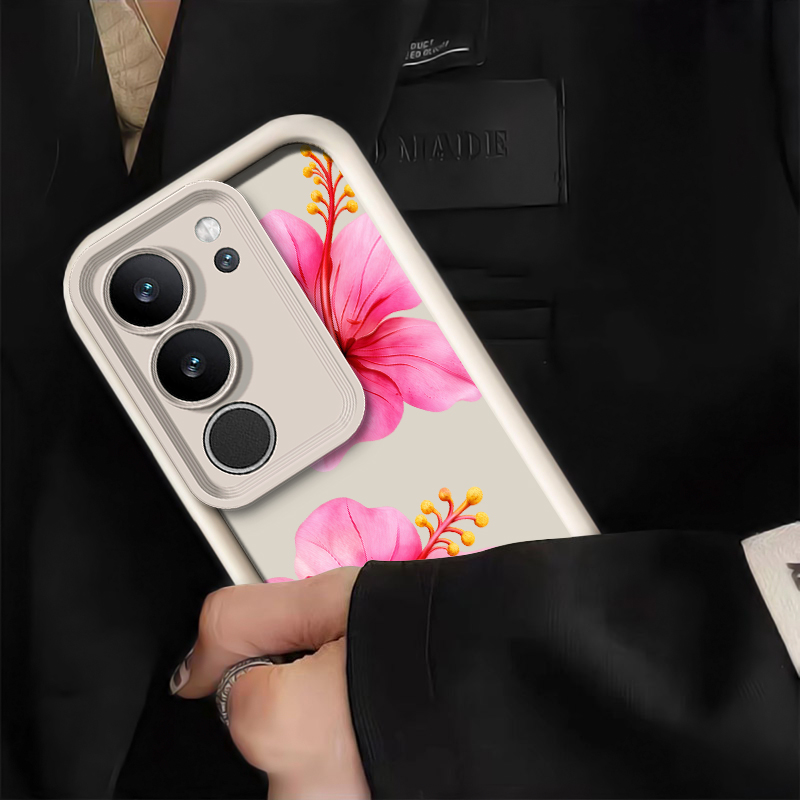 Bloemenpatroon telefoonhoesje  - Vivo X200 recensie en prijs